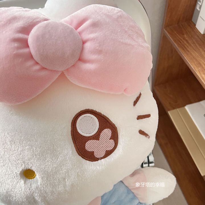 hello-love-soft-toy-หมอน-sanrio-plush-ของเล่น-kawaii-การ์ตูนน่ารัก-kt-cat-ตุ๊กตา-plushie-ตุ๊กตาสาวเด็กวันเกิด-gift