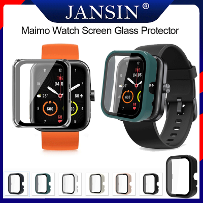 เคส Maimo Smart Watch เคส เคสป้องกันรอบด้าน 360° เคสแบบเต็มจอ เคส Maimo Watch เคส เคสป้องกัน ฟิล์ม ฟิล์มป้องกัน ฟิล์มกระจกนิรภัย HD ฟิล์ม