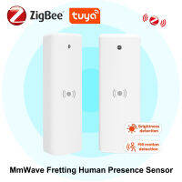 ZigBee Millimeter Wave Radar Human Presence Sensor PIR Luminance Distance Detector Fretting Motion Sensor For Smart Home Alarm