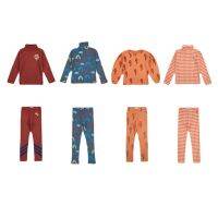 ✒✎☜ Children 39;s Suits 2022 New Autumn and Winter European Boy Girl Printed Bottoming Shirt Suit Series Kid Pajamas Leggings Homewear