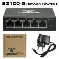 NETWORK SWITCH HUB10/100/1000 SG100-5