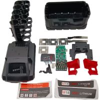 Li-Ion Battery Case Circuit Board Kit Plastic Home Appliance Accessories for Milwaukee 10 Core 18V 21700 Kit