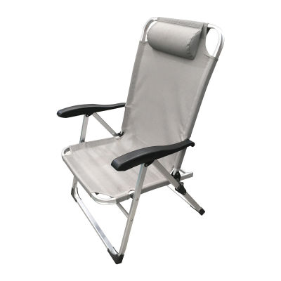 Chair outdoor foldable , gray, size 71.5 x 102.5 x 42.5 cm.