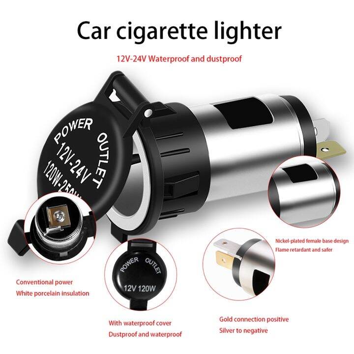 lz-auto-12v-cigarette-lighter-socket-power-plug-outlet-parts-replacement-parts-security-for-car-truck-cigarette-lighter-splitter