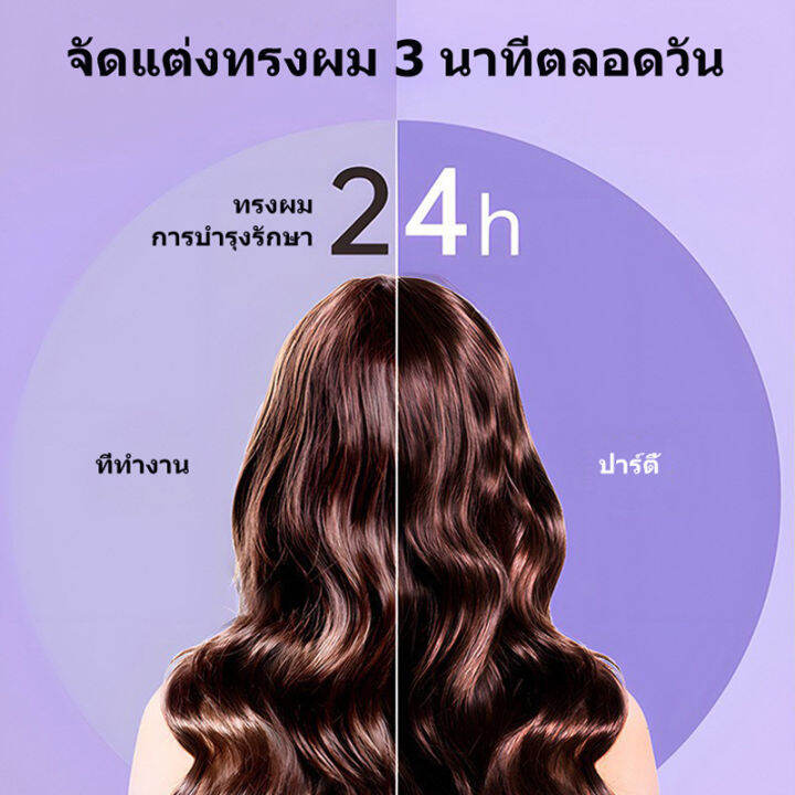 ส่งภายใน24ชม-zap126-ที่ม้วนผม-ที่ลอนผมไฟฟ้า-ผมสวยภายใน5นาทีใช้ง่ายไม่ดึงผม-ประกัน-เครื่องม้วนผม-ไอออนิคปกป้องเส้นผม-ที่ม้วนผมลอนอัตโนมัติ