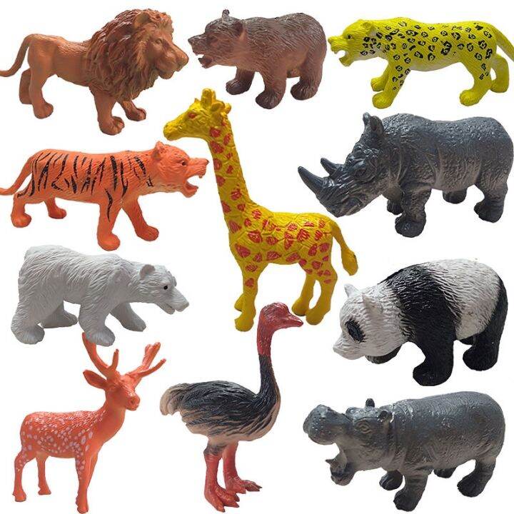 12-solid-simulation-animals-number-of-wild-animals-in-the-childrens-toys-simulation-model-panda-tiger-lion