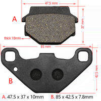 ด้านหลังรถจักรยานยนต์ผ้าเบรคสำหรับ derbi Senda50 Senda 50 DXR200 DXR 200 drd แข่ง SM Senda50 2011-2012ดิสก์เบรก หน้า