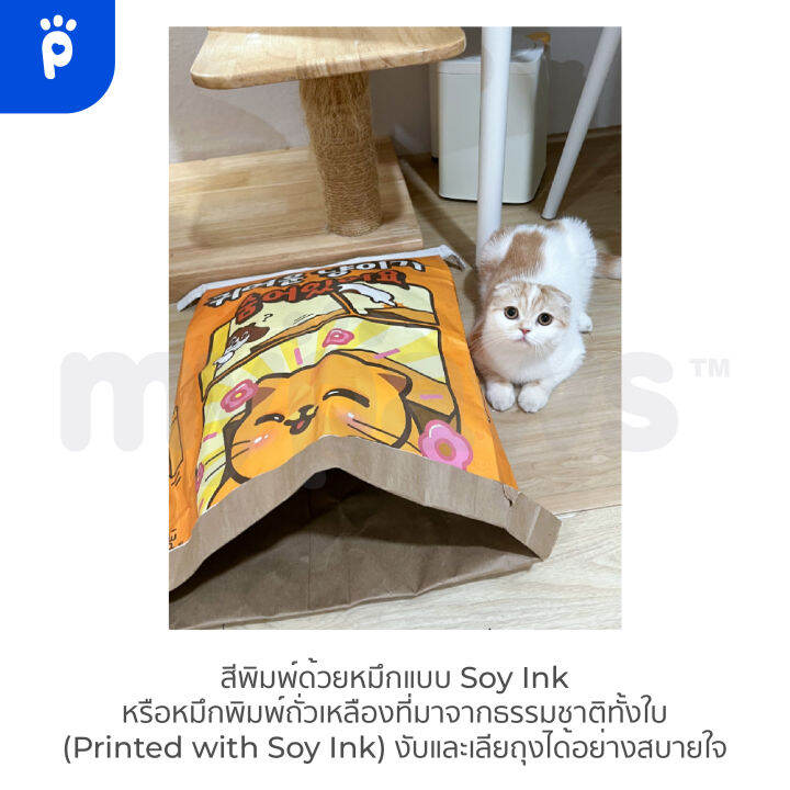 my-paws-hana-pet-ถุงแมวมุด-ถุงของเล่นสำหรับน้องแมว