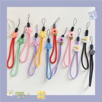 【CC】 Flowers Wrist Hand Lanyard Anti Lost Cartoon Hanging Rope Jewelry