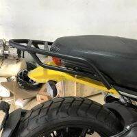 ชั้นวางสัมภาระด้านหลังรถจักรยานยนต์สำหรับ DUCATI SCRAMBLER 400 800 803 1100ที่วางกล่องใส่ของท้ายรถจักรยานยนต์กรอบที่วางแขนด้านหลัง