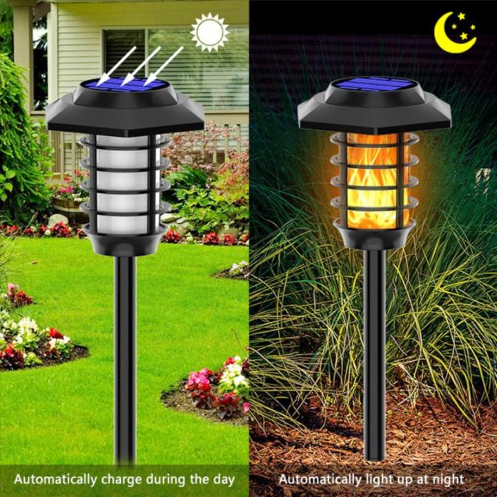 4866-led-solar-flame-lamp-outdoor-torch-lights-waterproof-landscape-lawn-lamp-dancing-flickering-flame-lamp-for-garden-decor