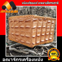 เชิญเยี่ยมชม เลือกซื้อ ได้ที่ร้านอันดับ1 9BestCare   สีดำกระดูกหลัง Genuine Crocodile กระเป๋าทรง US หนังจระเข้เเท้งานโครตสวยเป็นกระดุกหลัง