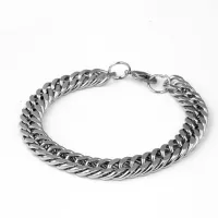 โปรโมชั่น : BAC New Fashion Classic Stainless Steel Square Mens Chain Titanium Steel Bracelet โปรโมชั่น : BAC New Fashion Classic Stainless Steel Square Mens Chain Titanium Steel Bracelet