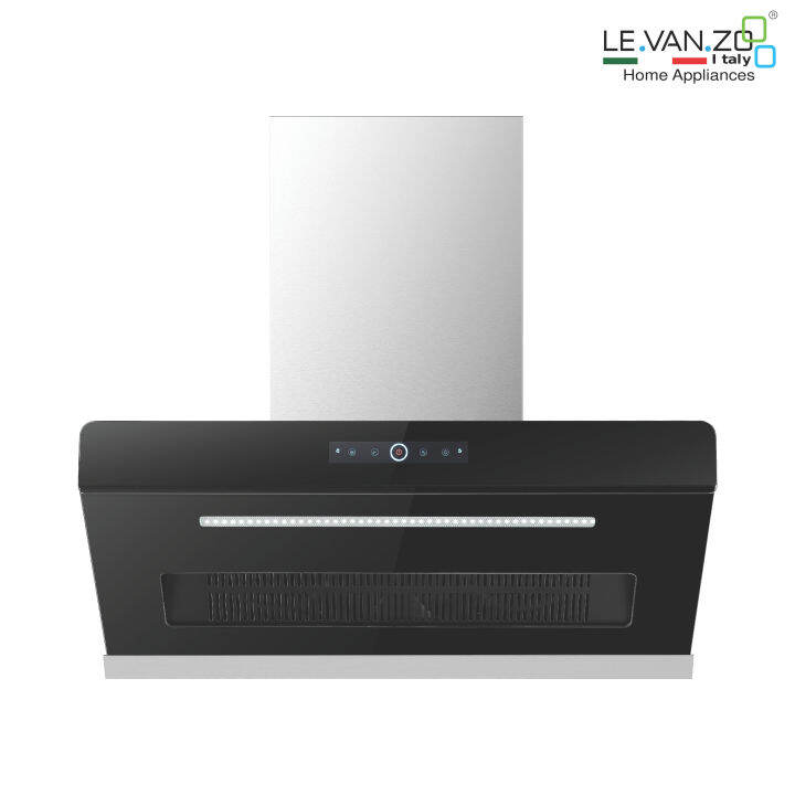 LEVANZO LCH6116 Suction 1500m³/hr MiniSlanted Design Twin Motor Wave