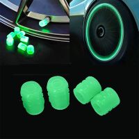 Universal Luminous Tire Valve Cap Car Wheel Hub Glowing Dust-proof Decorative Tyre Rim Stem Covers Applicable Motorcycle Bike