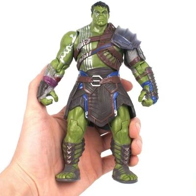 ZZOOI Thor 3 Ragnarok Hulk Action Figure The Marvel Avengers 3 Movable DOLL Robert Bruce Banner PVC Statue Collectible Model Toys 20cm