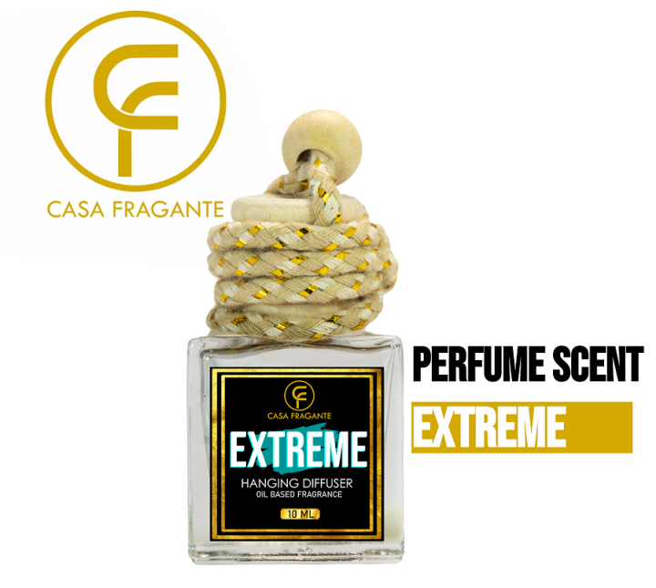 EXTREME - HANGING DIFFUSER All Around Fragrance for Car Room Bathroom  Cabinets, Perfume Scents for Men, Oil Based 10ml
