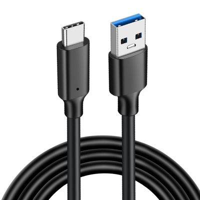 USB3.2 10Gbps Type C Cable USB A to Type-C 3.2 Data Transfer USB C SSD Hard Disk Cable PD 60W 3A Quick Charge 3.0,1M