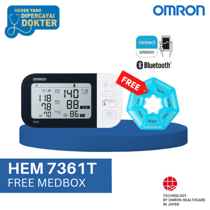 Omron HEM7361T Blood Pressure Monitor Lazada Indonesia
