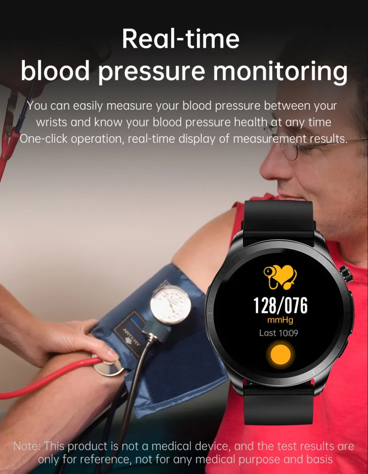 2023 Glucometer Smart Watch - Non-Invasive Blood Sugar & Heart Rate Monitor  – Hi Tech