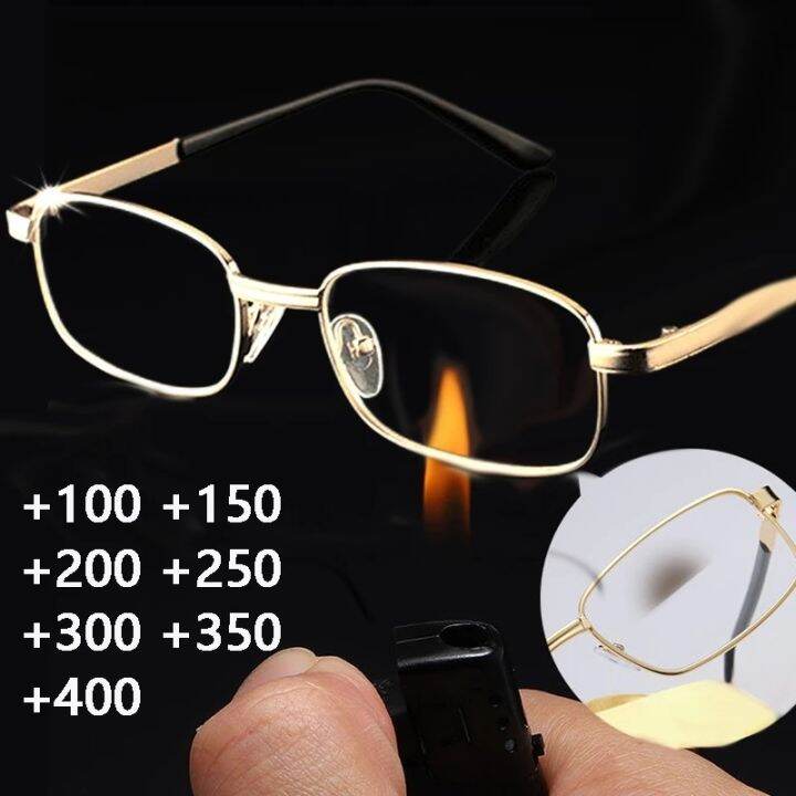 Scratch proof reading glasses men 39 s presbyopia glasses anti fatigue