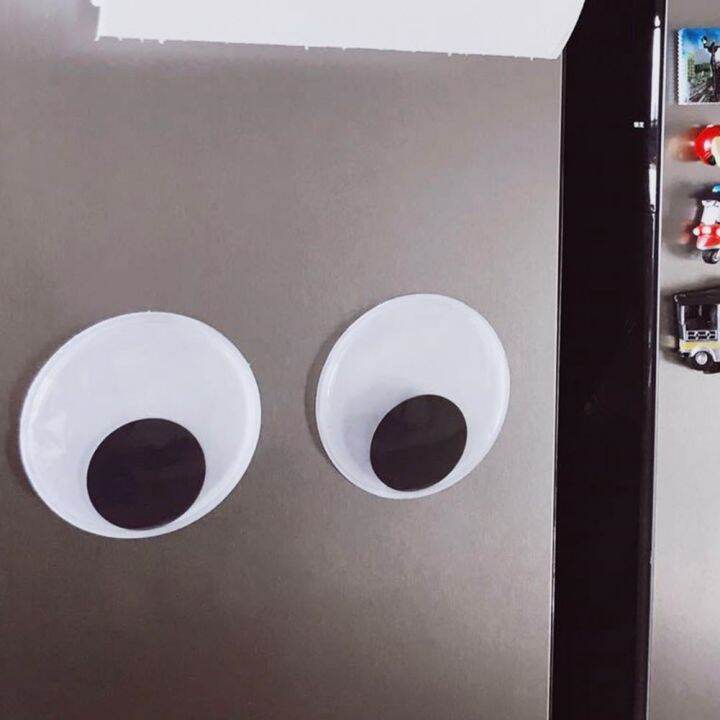 Removable 5 Sizes Wiggle Googly Eyes Refrigerator for Office