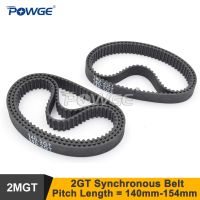 ℡ POWGE 140/142/144/146/148/150/152/154 2GT Timing Belt W 6/9mm 2MGT G2M Synchronous Belt Small Backlash Linear Motion 3D Printer