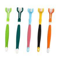 Pets Premium 3-Sided Dog Toothbrush for Dogs for Fresh Breath Gift for Pet Owner Brushes  Combs