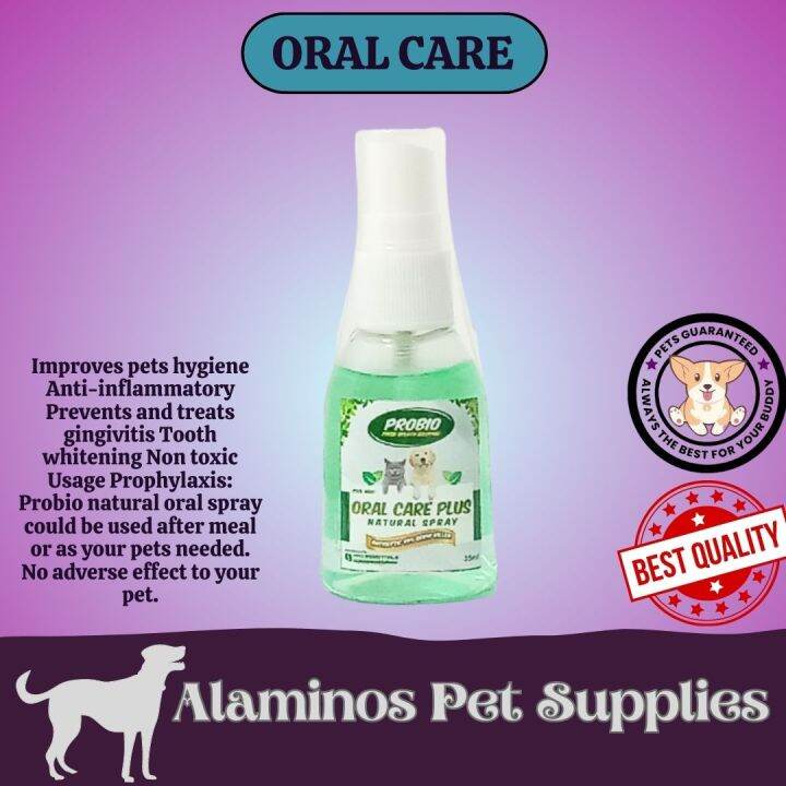 [aps] 1pc Oral Care Plus 35ml Natural Oral Spray For Pet Probio Oral 