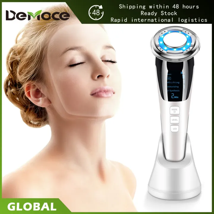 DeMoce EMS Face Massager RF Skin Rejuvenation Photon Therapy Led Light ...