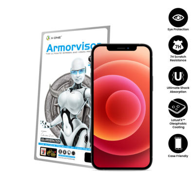 Apple iPhone 12 ( 6.1 ") X-One Armorvisor 7H ( 4th Generation) Anti Blue Light Screen Protector