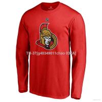 ☜✕ g40349011chao 037A Yp2 NHL เสื้อกีฬาแขนยาว ลาย Ottawa Senators Jersey Hockey พลัสไซซ์ PY2