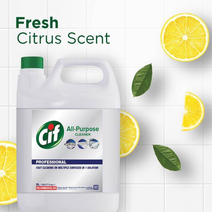 practical Cif Disinfectant All Purpose Cleaner 5L Lazada PH