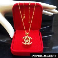 INSPIRE JEWELRY จี้เพชรCZ พร้อมสร้อยคอ งานแฟชั่นอินเทรนสุดๆ มีเพชรดุ๊กดิ๊กเม็ดกลาง เพชรน้ำงาม เล่นไฟสุดๆ ฝังหนามเตย  งานจิวเวลลี่   ใส่กับเสื้อผ้าไทย ชุดไทย ผ้าสไบ หรือใส่ประดับ ผ้าซิ่น ผ้าถุง ผ้าไหม ตามรอยละครบุพเพสันนิวาส หนึ่งด้าว แม่การะเกตุ