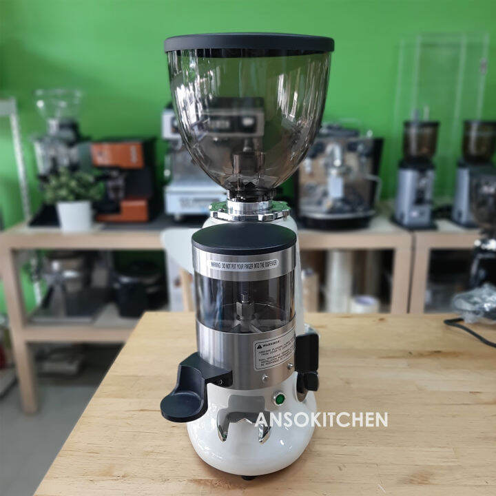 jx-600ab-doser-grinder-สีขาว-เครื่องบดเมล็ดกาแฟ-manual-350-วัตต์-ฟันบด-64-มม-flat-burr-โถเมล็ดกาเเฟขนาด-1-2-กิโลกรัม-coffee-grinder-เครื่องบดกาแฟ