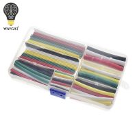 【YF】☎❇  WAVGAT shrinkable technicolor 2mm 3mm 4mm 5mm 6mm 8mm 10mm Tubing Sleeving Wrap Wire Cable