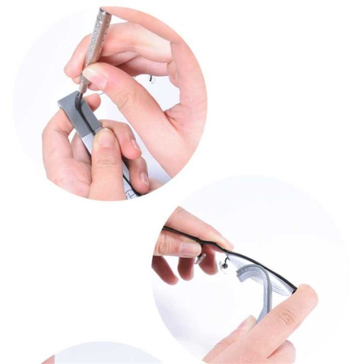 แว่นสายตาปรับดัด-bridge-กรอบเครื่องมือขาชิ้นส่วนแว่นตาเครื่องมือซ่อมแซมด้วยมือ