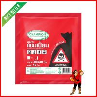 ถุงขยะ CHAMPION 30x40 นิ้ว สีแดง 10 ใบGARBAGE BAGS CHAMPION 30X40" RED 10PCS **หมดแล้วหมดเลย**