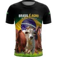 Xzx180305 Brazilian aggregate 3D funny print o neck casual company T-shape man