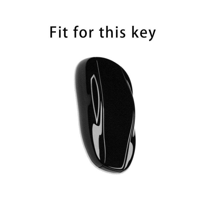 npuh-leather-tpu-car-smart-key-case-cover-shell-fob-bag-protector-holder-keychain-for-tesla-model-x-model-s-model-3-accessories