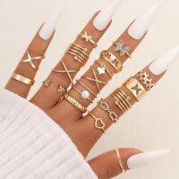 【CC】■❡  Gold Color Set for Pcs/Set Fashion New Trend Female Jewelry