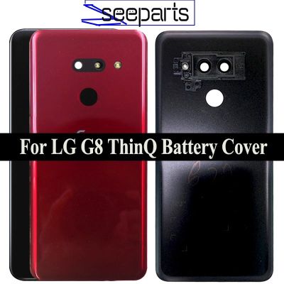 6.1 quot;For LG G8 ThinQ Back Cover Housing Glass Rear Battery Cover G8 ThinQ Battery Cover Panel Replacement Parts