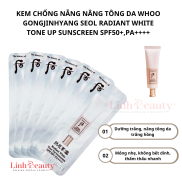 Whoo Combo 10 Gói 30 Gói Kem chống nắng nâng tông da Whoo Gongjinhyang