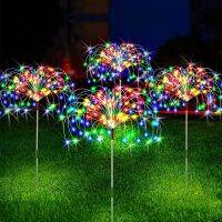 ☑◆ Solar LED Firework Fairy Lights Outdoor Garden Decoration Pathway Patio Yard Party Christmas Wedding Decor Lawn Light