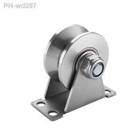 Stainless Steel Tripod Pulley Wire Rope Lifting Pulley Hanging Wheel Home Sliding Doors Track Wheel Pulley Hardware Accessories