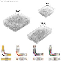 【CW】✎℗  50pcs 100pcs 200pcs FCOB Transparent Solderless Cover DIM WS2811 WS2812B WS2815 5050 RGBW RGBCCT SMD Strip