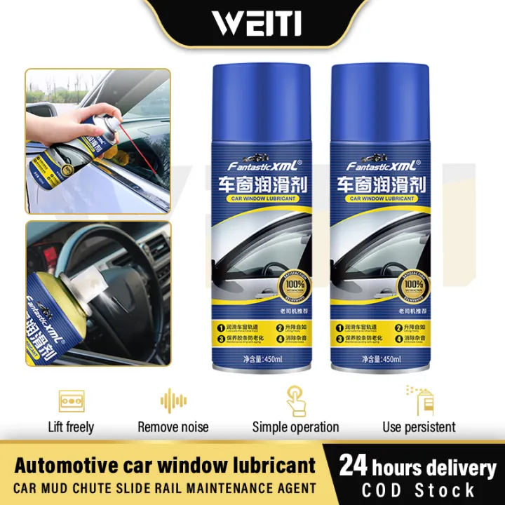 450ML Car Window Lubricant Car Door Noise Elimination Glass Lifting ...