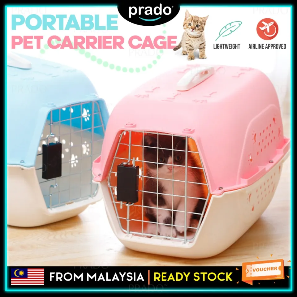 Large Portable Pet Carriers Kennel Crate Airline Approved Kitty Travel