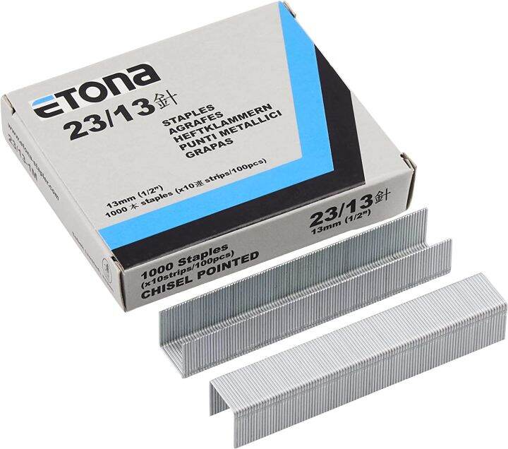 Etona Heavy Duty Staple Wires 23/6 23/8 23/10 23/13 23/15 23/17 23/20 23/24 24/8