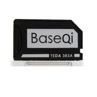 ZZOOI Original BASEQI Aluminum MiniDrive Micro SD Card Reader For Macbook Pro Retina 13 Model 303A Memory Card Adapter